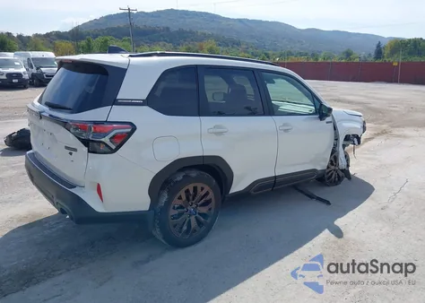 2025 Subaru Forester Hybrid Sport from USA, damaged, VIN JF2SLSJD8SH407325